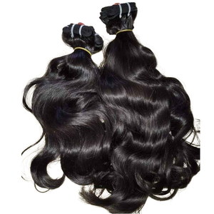 Lots de Cheveux Humains Vierges Indiens Remy Grade 9A, Double Trame, Noir Naturel, Styles Lisses, Ondulés et Bouclés, Fournisseur en Gros - Product Image 3