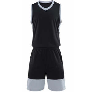 Nouveau style, conception OEM, uniformes de basketball sans manches respirants, grande taille, haute qualité, séchage rapide, imprimés, 100% polyester - Product Image 5