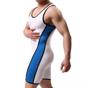 Maillot de lutte réversible imprimé personnalisé de haute qualité, design OEM, sublimation, vente en gros pour hommes, qualité supérieure - Product Image 3