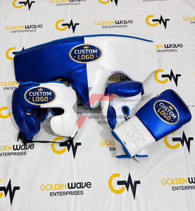 Proveedor Directo de Fábrica en Pakistán, Guantes de Boxeo de Primera Calidad Hechos a Medida, Conjunto de Sparring Profesional para Adultos, Kit Completo para Entrenamiento en Gimnasio - Product Image 2