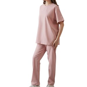 Custom Wholesale Women High Waist Flare Pants Tracksuit Breathable Gym Running Casual Fall Winter <b>Athletic</b> Outfit Set Fashion - Product Image 4