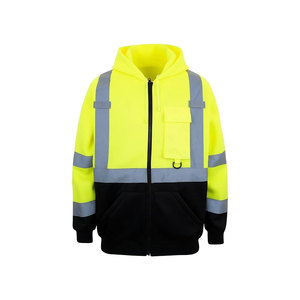 Veste de sécurité longue durée, classe 2 ANSI, imperméable, réfléchissante, vêtements de travail avec logo, conçue pour une performance continue sur le lieu de travail - Product Image 1
