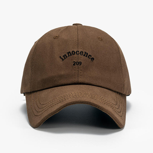 Embroidered <b>Black</b> <b>Baseball</b> <b>Cap</b> Unisex Casual Style Adjustable Cotton Hat Adult Size 58-60CM - Product Image 6