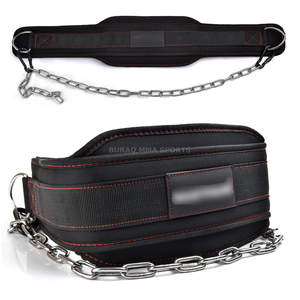 Cinturón de Levantamiento de Pesas para Entrenamiento en Gimnasio, Cinturón de Soporte de Fuerza Profesional de BURAQ MMA SPORTS - Product Image 1