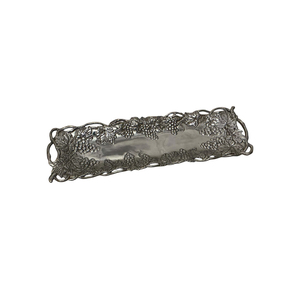 Plateau de service en aluminium de luxe, conçu pour une présentation élégante des aliments et des boissons - Product Image 4