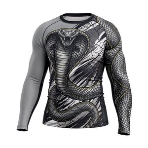 เสื้อรัดกล้ามเนื้อแขนยาว 220 GSM ขายส่ง สำหรับยิมกราปลิงและสถาบันฝึกศิลปะการต่อสู้ สหรัฐอเมริกา - Product Image 6