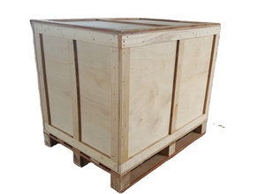 Chất lượng cao hun trùng ván ép thùng gỗ lưu trữ rắn container Stackable thép trường hợp OEM Kích thước giá thấp Thùng - Product Image 4