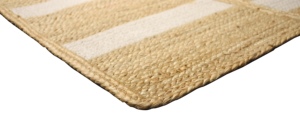 Alfombra Trenzada de Yute y Algodón - Product Image 2