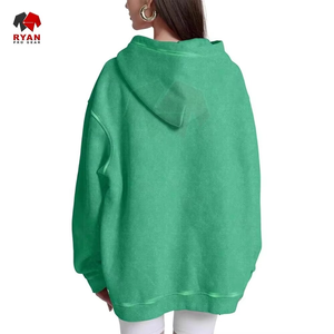 เสื้อฮู้ดดี้ระบายอากาศสำหรับผู้หญิง สีตามสั่ง ไซส์พลัส ระบายอากาศได้ดี มีบริการ OEM และ ODM - Product Image 4