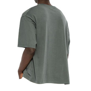T-shirt en coton pour homme à épaules tombantes pour commandes en gros, destiné aux marques de streetwear américaines et aux collections saisonnières - Product Image 6