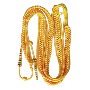 Accessoires d'uniformes Cordonnes de sifflet cérémonielles de qualité supérieure Dernières cordonnes de sifflet pour uniformes de cérémonie - Product Image 1