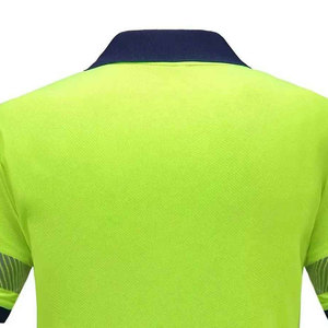 Camiseta Polo de Alta Visibilidad en Oferta, Camiseta de Trabajo Reflectante de Seguridad para la Construcción - Product Image 4