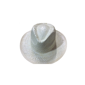 Sombrero de paja estilo cinta de primavera personalizado OEM sombrero de bambú de Vietnam algas marinas hecho a mano fiesta boda hogar jardín decoración deportes diarios - Product Image 6