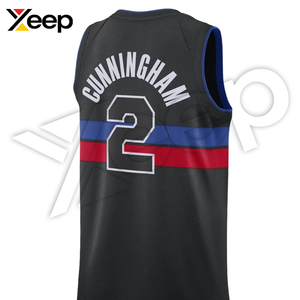 XEEP Personaliza Camisetas de Baloncesto para Hombre Adulto XC-BU-44 Uniforme de Equipo de Alto Rendimiento Ligero y Transpirable de Poliéster Personalizado - Product Image 3