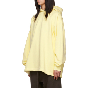 Nueva llegada: Sudadera con capucha para mujer, de moda, de calidad única, lisa, oversize, con hombros caídos, gruesa, de peso pesado y transpirable. - Product Image 4