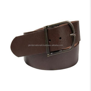 Cinturones de cuero genuino de vaca para hombres, correa de marca, hebilla de PIN masculina, cinturón de jeans vintage en todos los tamaños personalizados, Fabricante Mayorista - Product Image 1