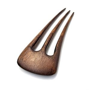 Handmade Wooden Hair Fork Hair <b>Pin</b> Vintage <b>Bun</b> Stick for Women Retro Wooden Hair Fork U Shape Hair Stick Elegant <b>Bun</b> Holder - Product Image 5
