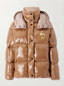 Veste matelassée décontractée haut de gamme à col montant, fermeture boutonnée, isolée, couleur unie, doudoune d'hiver avec logo frontal - Product Image 5