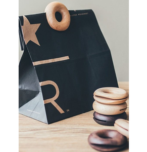 Pinza de Madera para Bolsas de Aperitivos, Hecha a Mano, de Haya Negra y Nogal, Proveedor Mayorista de Utensilios de Cocina, Sellador de Bolsas a Precio Económico - Product Image 2