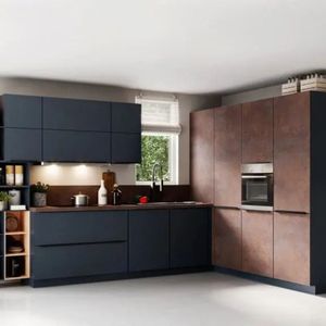 Meubles de cuisine commerciaux modernes personnalisés JY Project, ensemble de rangement autoportant de style européen pour cuisine, RTA - Product Image 4