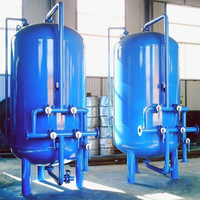 Station de filtration sable-charbon avec système de lavage automatique pour l'eau 40m³