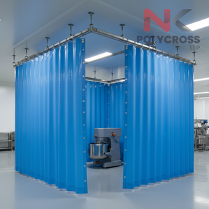 Lona Reforzada Antipolvo para Cabina de Pintura y Aplicaciones de Control de Ambiente Limpio - Product Image 4