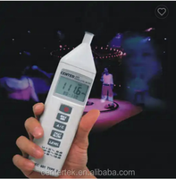 Testeur de décibels, microphone à condensateur, sonomètre numérique, sonomètre pondéré, 32 ~ 130dB, précision 1,5 dB, taille compacte