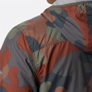 Men's Lightweight <b>Camo</b> Windbreaker <b>Jacket</b> Full Zip Hooded Outdoor Streetwear Tactical Running Rain Coat Casual Athletic Hiking J - Product Image 3