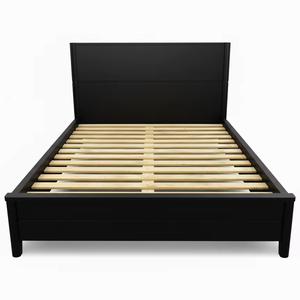 Cadre de lit moderne en bois massif de mangue, éco-responsable, fabriqué à la main, qualité export OEM ODM, mobilier sur mesure - Product Image 1