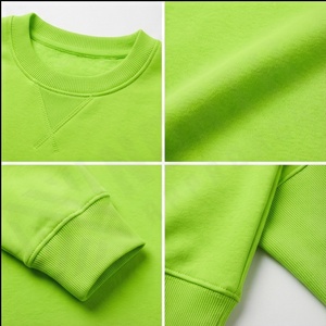 Sudadera de mujer de Color sólido liso, diseño personalizado, su propio logotipo, nueva venta caliente, manga larga, sudaderas de invierno de último estilo 2025 - Product Image 4