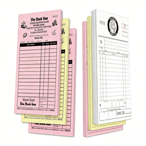 Libreta de Facturas de Papel Autocopiativo Impresa Personalizada con Acabado Superficial de Estampado en Caliente, Marca SunGene, MOQ 100PCS, OEM Disponible - Product Image 2