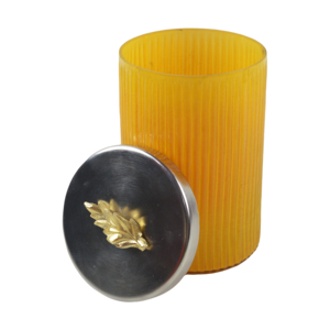 <b>Hurricane</b> Candle Holder Metal Glass Golden Base Eco-Friendly Durable Heat Resistant Handmade Indoor Home Decor Christmas <b>Lantern</b> - Product Image 6