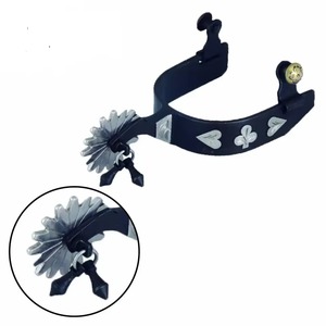 สเปอร์สแตนเลสสำหรับขี่ม้าน้ำหนักเบากันลื่นสวมใส่สบายปรับแต่งได้ - Product Image 4