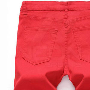 Shorts en jean sur mesure, nouveau style, couleur unie, fabriqués au Pakistan, avec fermeture éclair et boutons, pour hommes - Product Image 6