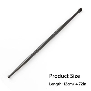 Removedor de Cálculos Amigdalinos de Acero Inoxidable para Cuidado Bucal Profesional, Sonda de Doble Extremo Negra y Plateada para Operaciones Quirúrgicas - Product Image 2