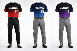 ชุดยูนิฟอร์มเบสบอลสีน้ำเงินกรมท่าและสีขาวแบบกำหนดเอง  ลายทางปักลาย  ผ้าโพลีเอสเตอร์ สำหรับเด็กผู้หญิง  ปักลายแคนาดา อเมริกา - Product Image 3