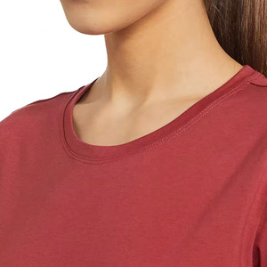 Camiseta de Moda para Mujer de Manga Corta, Cómoda y Casual, Lisa, Cuello Redondo, de Secado Rápido y Alta Demanda - Product Image 3