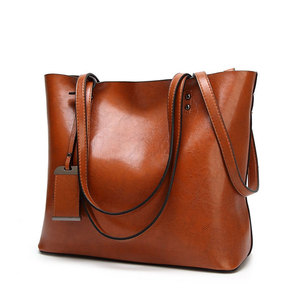 Bolsos de Hombro de Cuero Genuino Vintage Personalizados al por Mayor, Bolsos de Mano de Lujo para Mujer, Cierre de Cremallera de Moda de Primera Calidad, Duraderos - Product Image 4