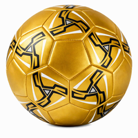 Ballon de football écologique haut de gamme pour entraînement et match, logo personnalisé, taille officielle 5, durable, toucher doux, PU, maintien de l'air moyen