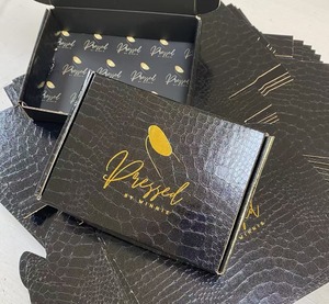 Bán buôn biểu tượng tùy chỉnh màu hồng hộp giấy mỹ phẩm sóng Hộp giấy và vận chuyển hộp - Product Image 4