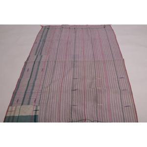 ผ้าห่มกันธากุดรีผ้าฝ้ายอินเดีย ทำมือ สไตล์โบโฮ วินเทจ ผ้าคลุมเตียง ผ้าห่มสองด้าน ไอเดียตกแต่ง - Product Image 3