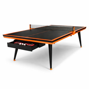 Table de ping-pong Grappa avec tiroir, table de ping-pong de luxe sur mesure, table de tennis de table haut de gamme pour hôtels, maisons et clubs. - Product Image 1