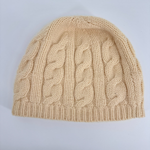 Odm OEM thiết kế hợp thời trang unisex mùa đông trượt tuyết Beanie <span class=keywords><strong>Hat</strong></span> 100% cotton mềm dày Chunky Cáp Jacquard đan cho du lịch - Product Image 1