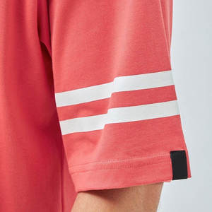 100% Cotton Reversible Heavyweight Double-Layer <b>Long</b> Sleeve Men's <b>T</b>-<b>Shirts</b> with Graphic <b>Black</b> Design - Product Image 2