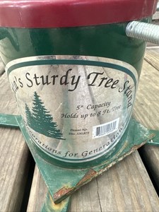 Adjustable Metal Christmas <b>Tree</b> <b>Stand</b> for Natural and Artificial <b>Trees</b> - Product Image 4