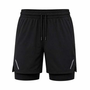 Black Color <b>Shorts</b> For <b>Men's</b> Clothing High Street Style OEM ODM Service Custom Made <b>Men</b> <b>Shorts</b> - Product Image 3