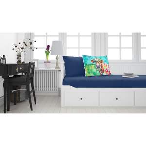 Nouveau léger Super doux facile à entretenir oeuvre décorative vache taie d'oreiller Hippie Animal taille Standard housse de coussin - Product Image 2