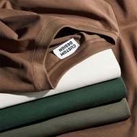 T-shirt vierge personnalisé pour sérigraphie, 100% Coton de haute qualité, Unisexe, Vente en gros, Coupe oversize, Streetwear, T-shirt épais pour Homme