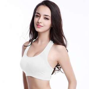 Sujetador deportivo inalámbrico ligero de secado rápido con espalda cruzada para yoga, running, fitness, gimnasio, ropa deportiva, a prueba de golpes frontal, sin costuras, para dormir - Product Image 2