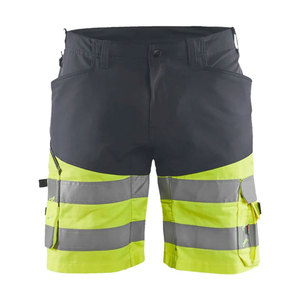 Top Quality High Visibility Security Cotton Material Reflective Safety Shorts Men <b>Working</b> Construction Worker Safety Shorts - Product Image 4